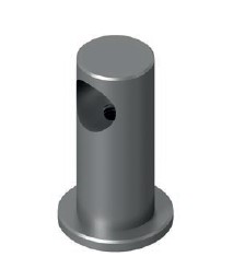 Handle block, stainless steel